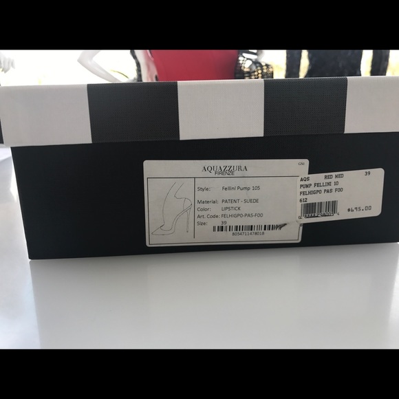 Aquazzura Lipstick Pumps size 39 - Picture 6 of 7